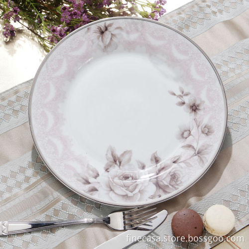 15years manufacture new design super white 20PCS porcelain dinner set